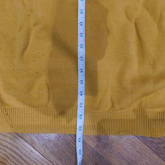 Obey mustard hoodie sweater with grey bunny rabbit - Picture 6 of 7